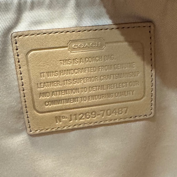 BLEECKER LEGACY LEATHER WEEKEND TOTE (COACH F70487), UNISEX, NWT - Picture 8 of 9